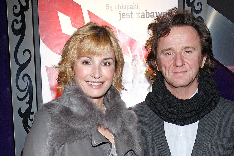Joanna Brodzik i Paweł Wilczak
