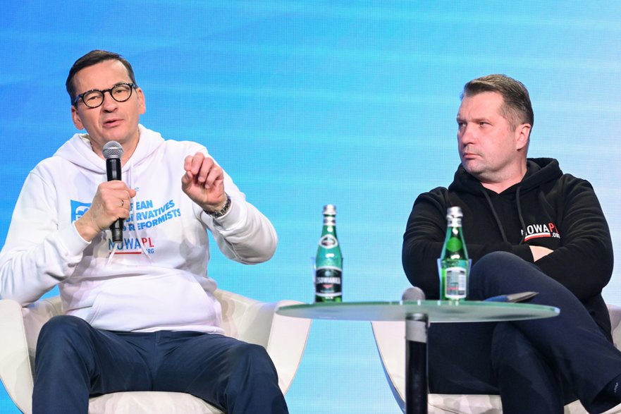 Mateusz Morawiecki i Przemysław Czarnek