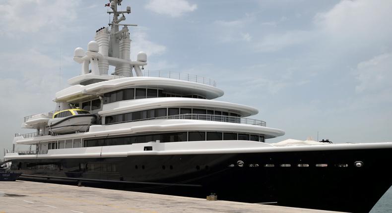 Russians own about 7% to 10% of all superyachts in the world, according to Superyacht News.