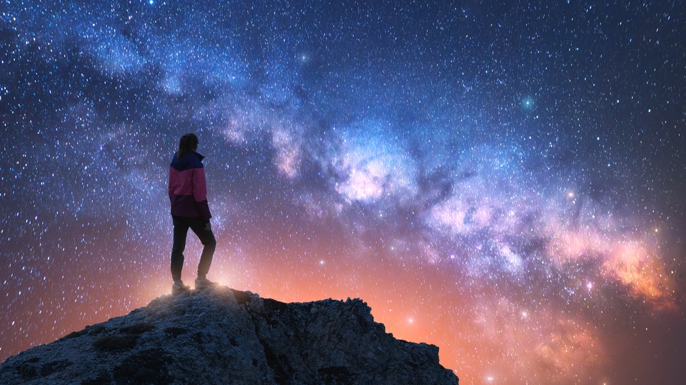 Ilustračná fotografia: Mliečna cesta, ktorá podľa vedcov v minulosti pohltila menšie galaxie a postupne sa rozrástla do dnešných gigantických rozmerov.