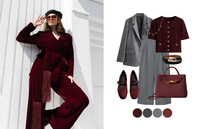 Bordeaux a burgundy sú farby, ktoré prinášajú hĺbku, charakter a tichý luxus.