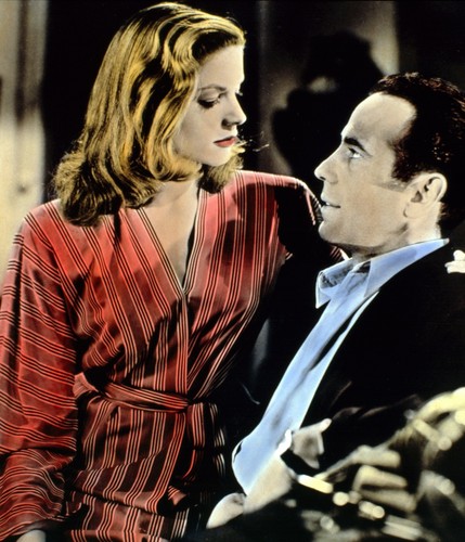 Humphrey Bogart i Lauren Bacall w filmie 'Mieć i nie mieć'