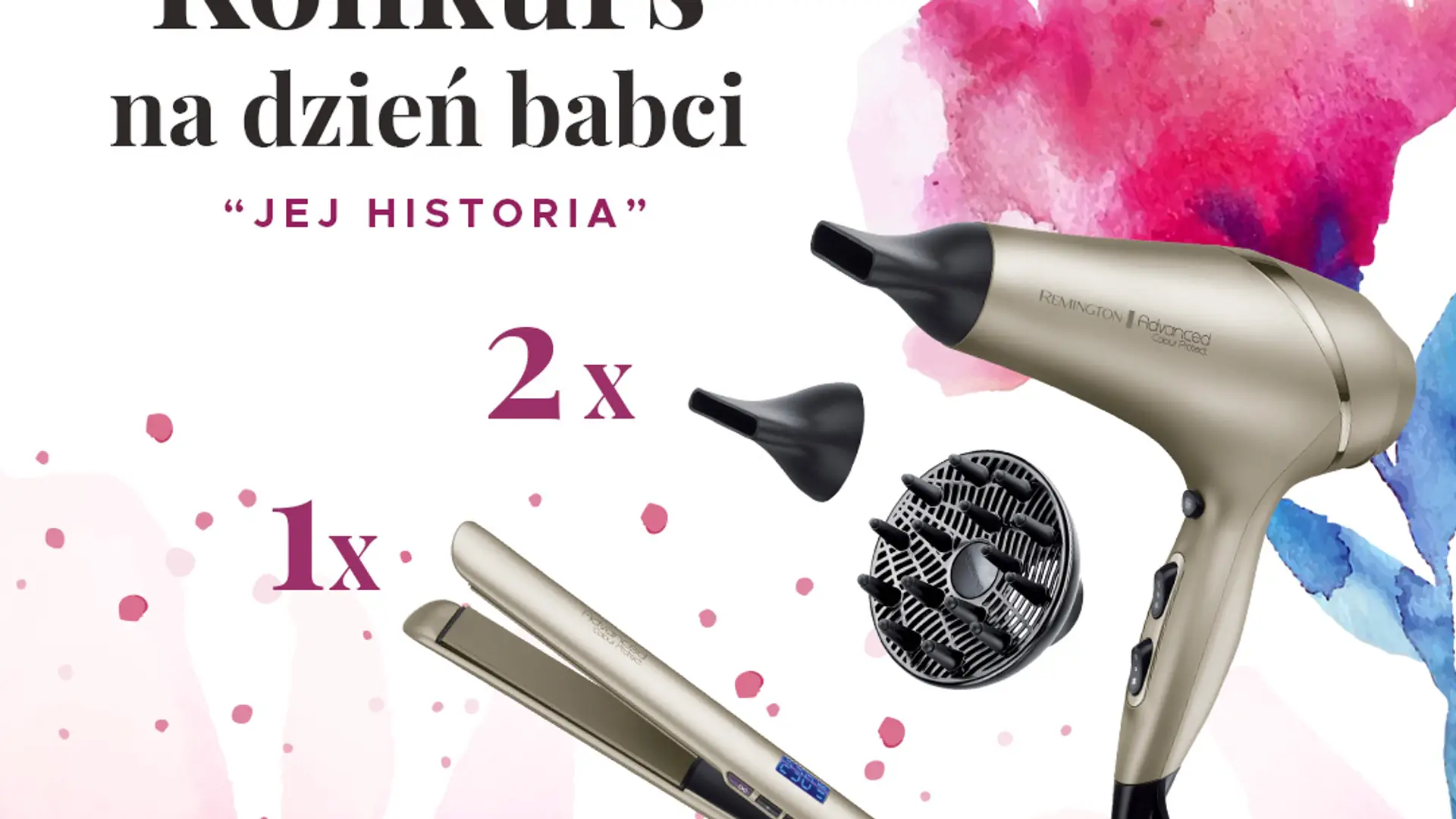 Konkurs "Jej historia" - napisz list o swojej babci i zgarnij produkty Remington