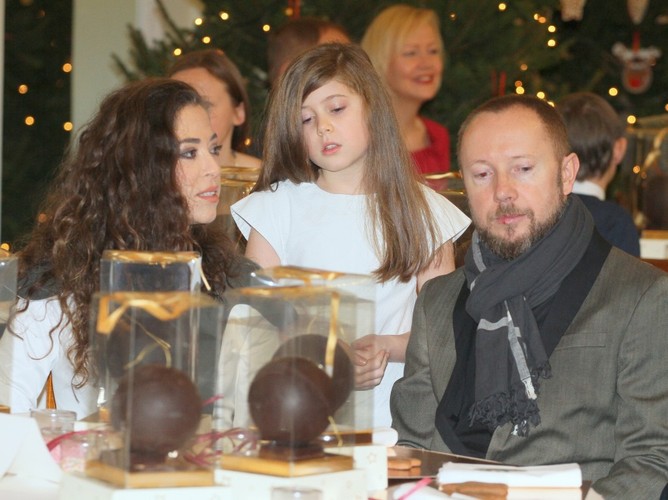 Natalia Kukulska z rodziną