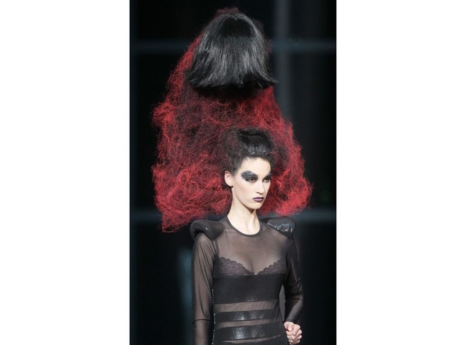 Pokaz fryzjerstwa w Moskwie