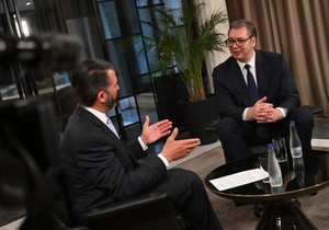 Aleksandar Vučić, Donald Tramp Mlađi