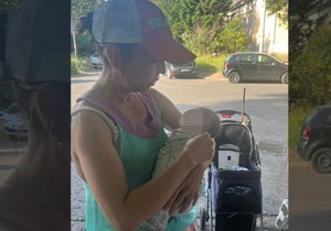 Maja Miladinović i beba koju je pronašla iza kontejnera