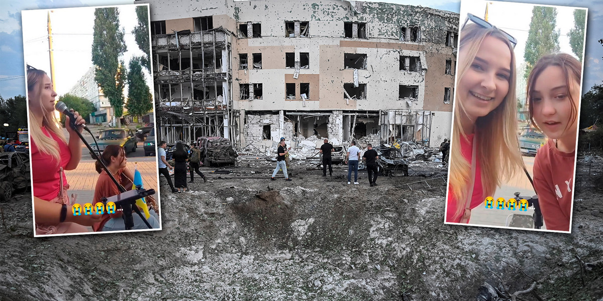 W rosyjskim bombardowaniu Zaporoża zginęły dwie, młode Ukrainki.