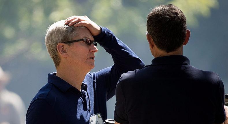 Apple CEO Tim Cook.