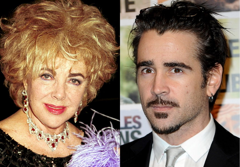 Colin Farrell i Elizabeth Taylor