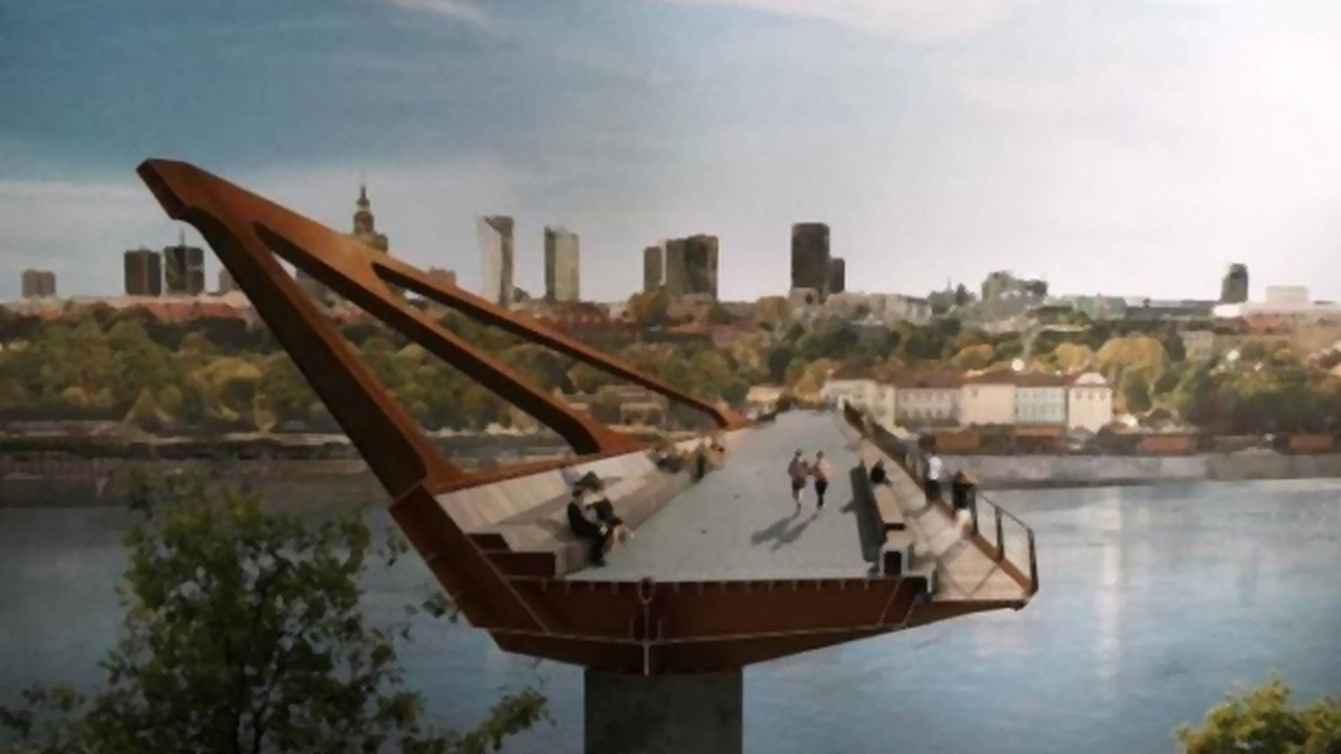 W Warszawie powstanie jeden z najdłuższych pieszo-rowerowych mostów świata