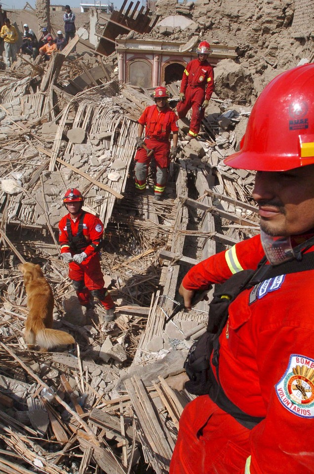 PERU TRZĘSIENIE ZIEMI