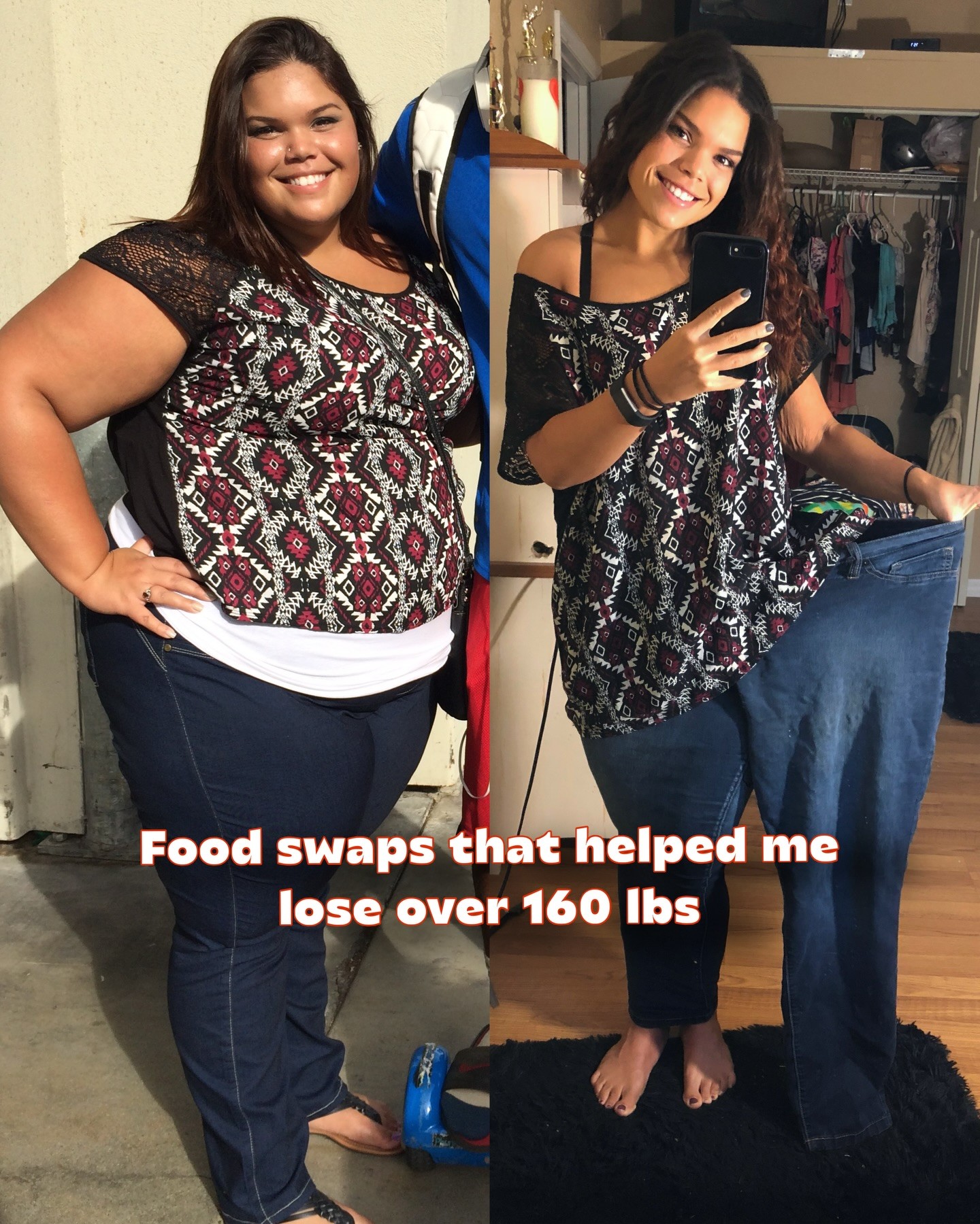 Jessica Beniquez schudla 76 kilogramov.