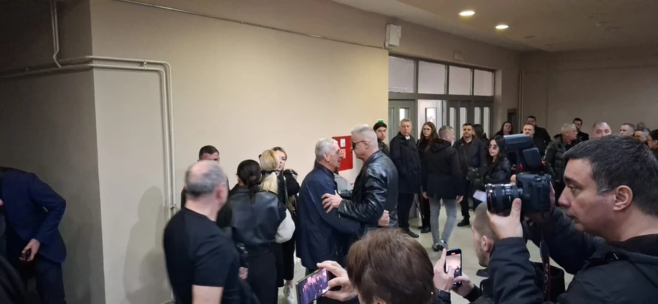 Sahrana brata Viki Miljković