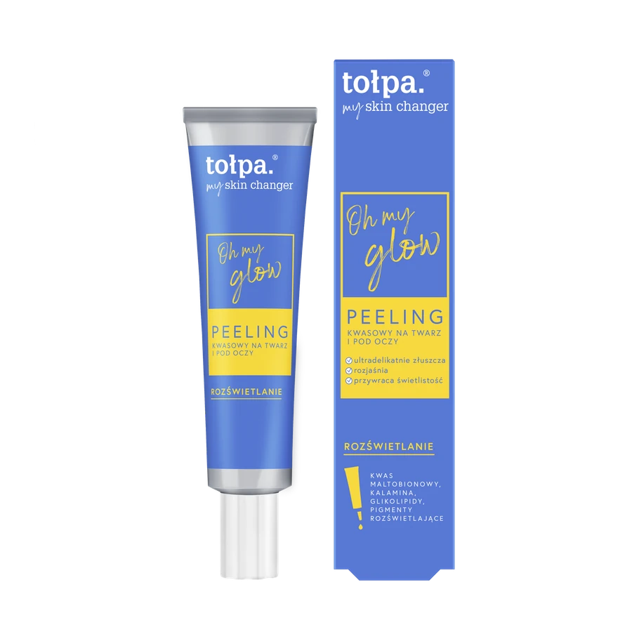 tolpa my skin changer rozświetlanie peeling