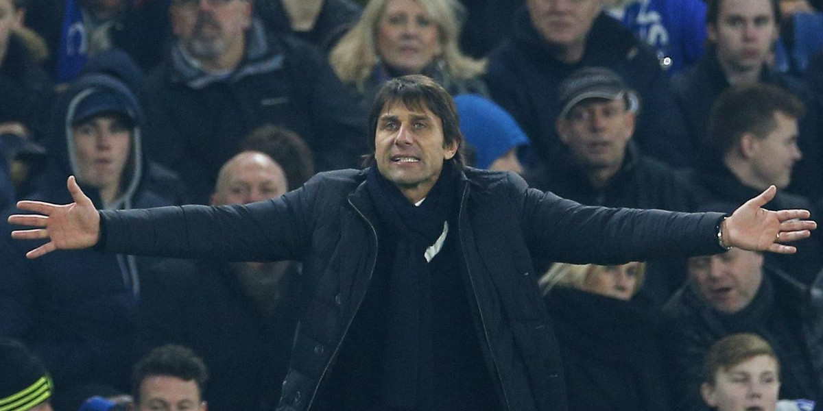 Antonio Conte, trener Chelsea FC, nazwał rywali zwierzętami