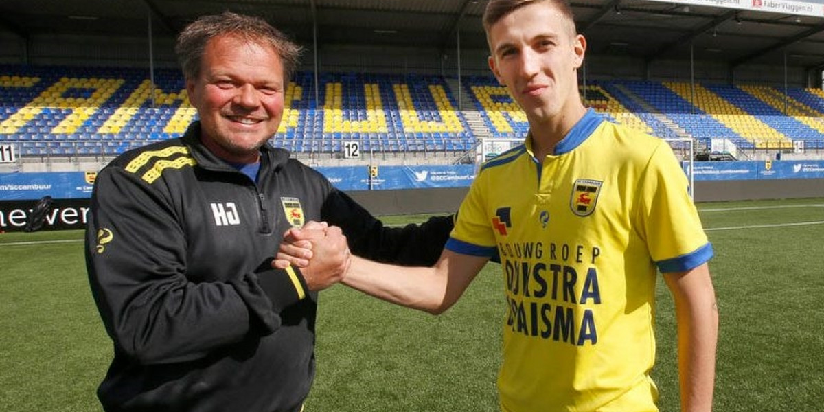 Sebastian Steblecki przeszedł z Cracovii do holenderskiego Sebastian Steblecki podpisał kontrakt z SC Cambuur-Leeuwarden!