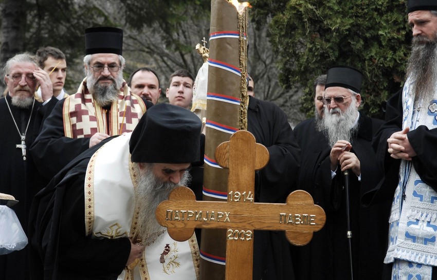 2009, manastir Rakovica - 40 dana od smrti patrijarha Pavla