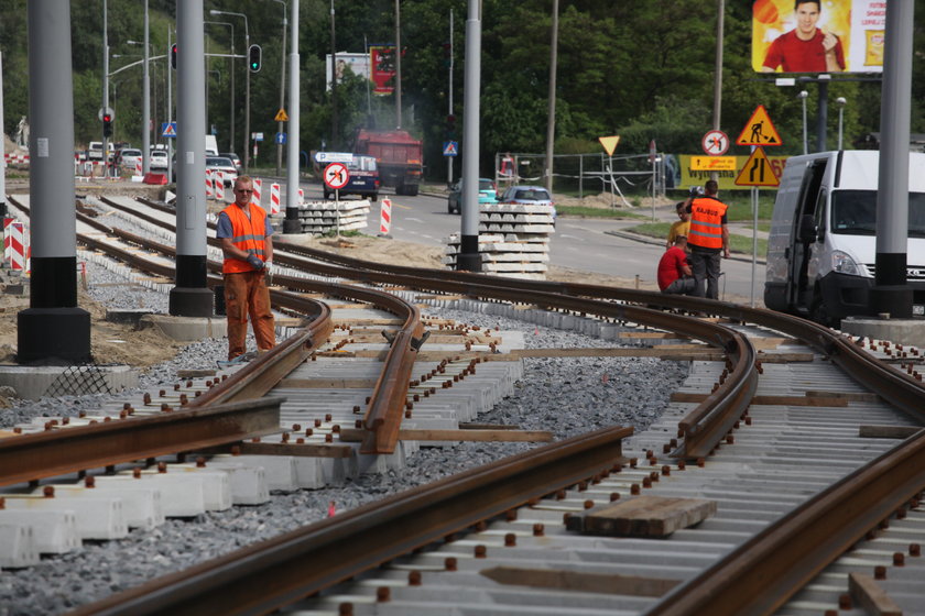 budowa linii tramwajowej na Morenę