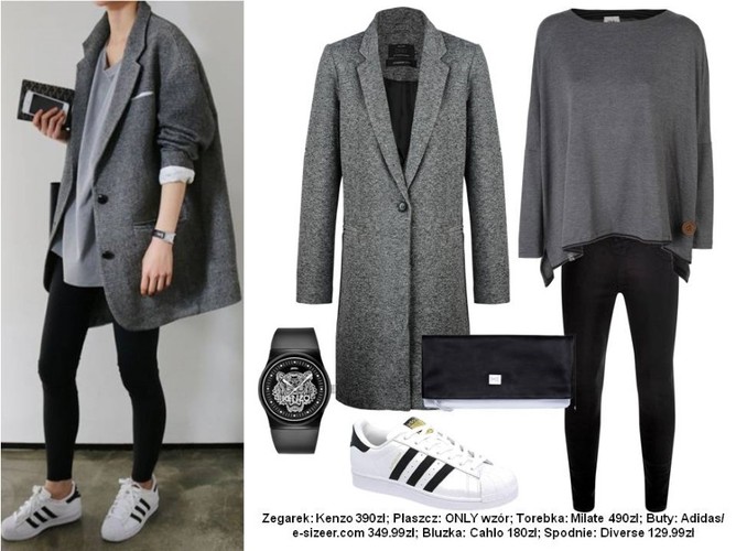 Adidas Superstar. STYLIZACJE z najmodniejszymi butami jesieni 2015