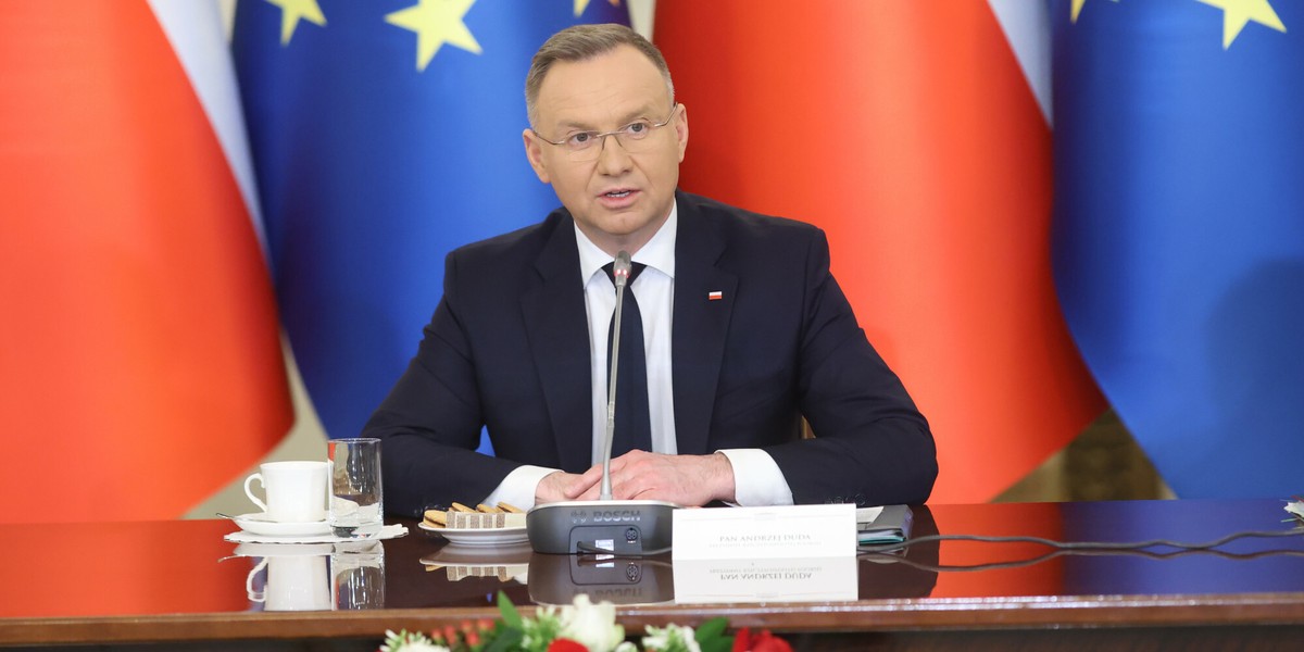 Prezydent Andrzej Duda.