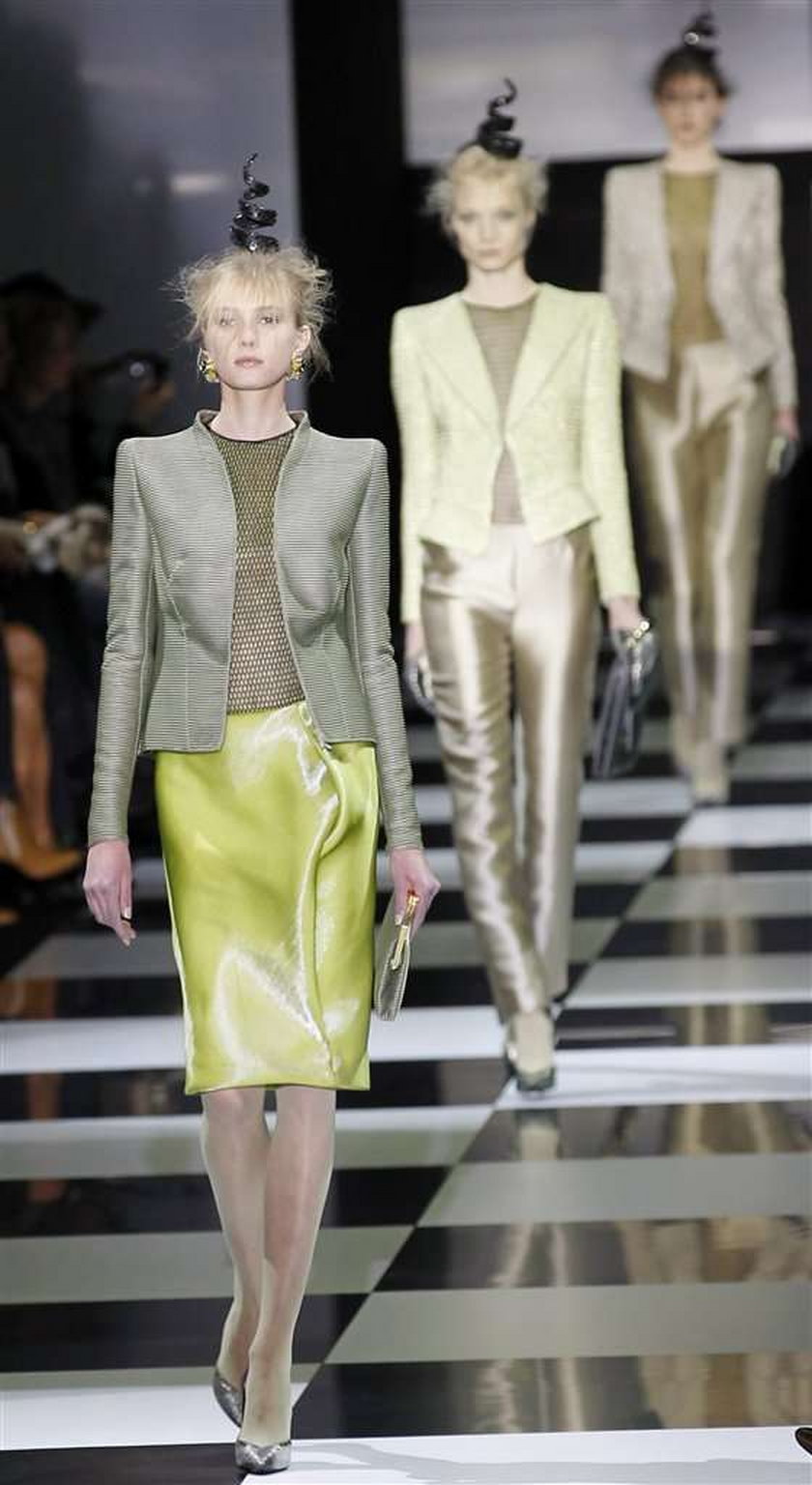 Giorgio Armani Prive haute couture wiosna lato 2012