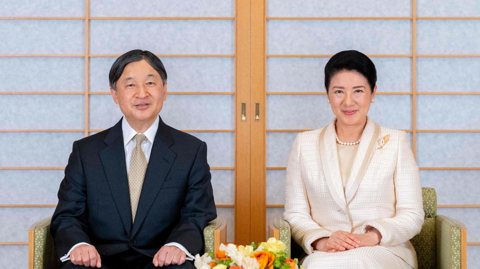 Cesarz Naruhito i cesarzowa Masako