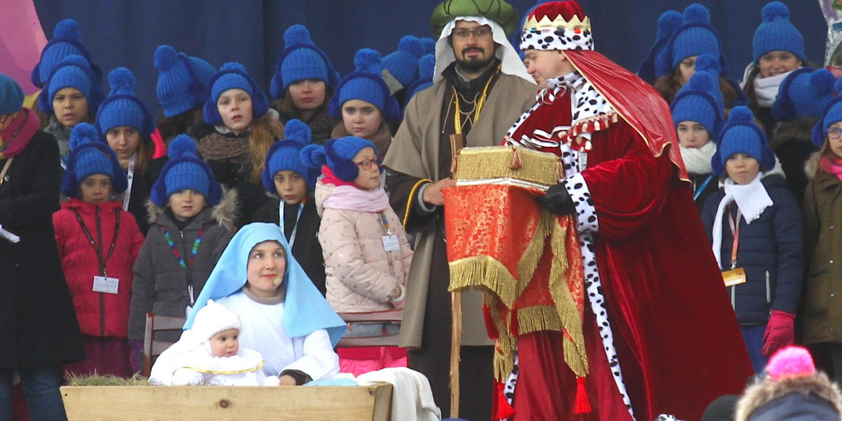 Trzej Królowie złożyli dary małemu Jezuskowi