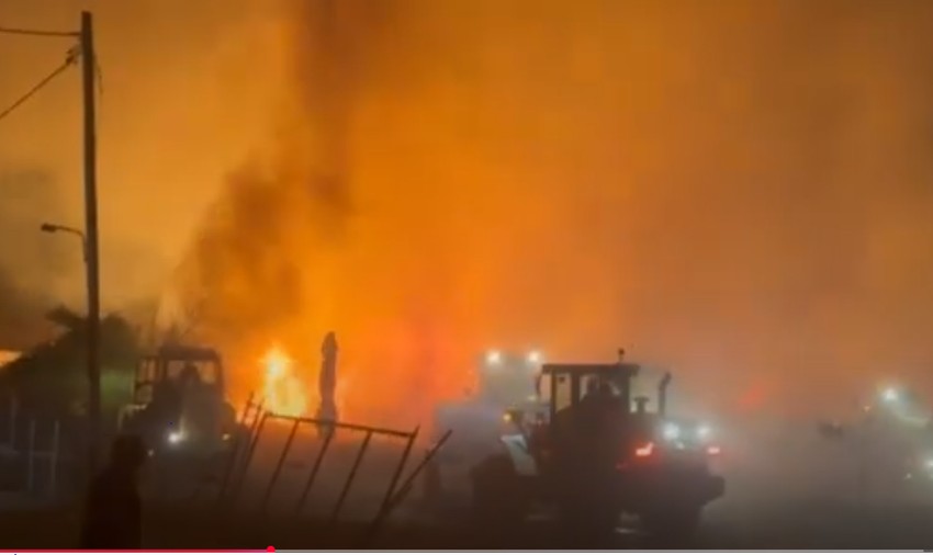 Vetar otežava gašenje požara