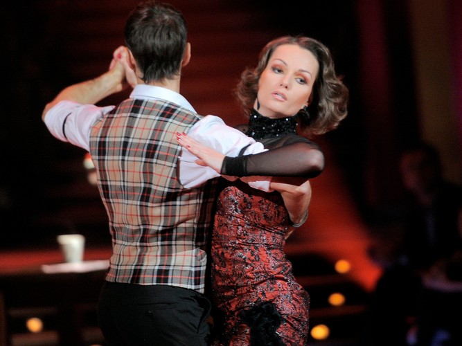 Jagna Marczułajtis i Krzysztof Hulboj