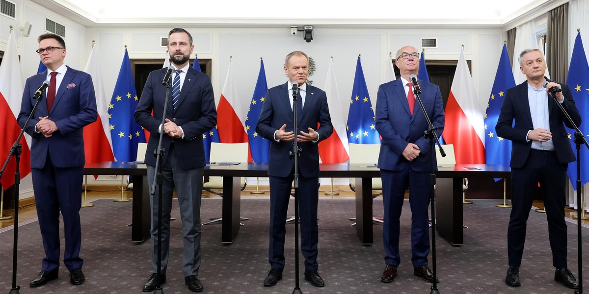 Liderzy opozycji podpisali umowę koalicyjną. Teraz czas na dzielenie stanowisk. 