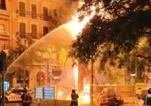Eksplozija i požar u Barseloni
