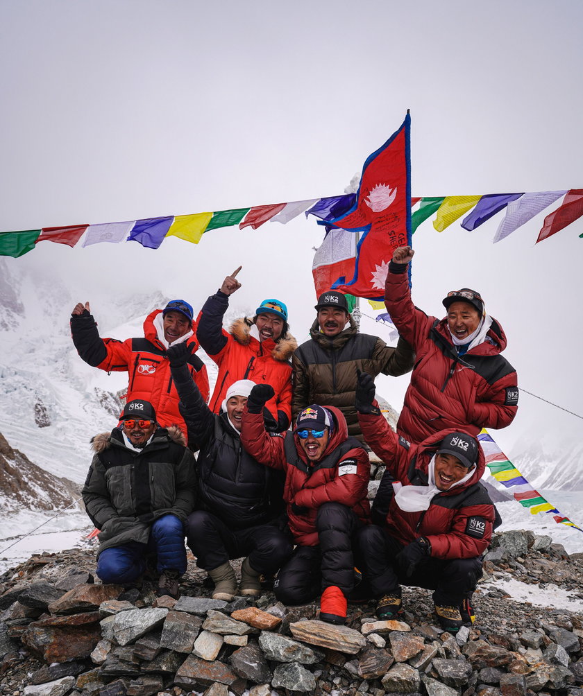 Nepalczycy opublikowali nagranie z wejścia na K2