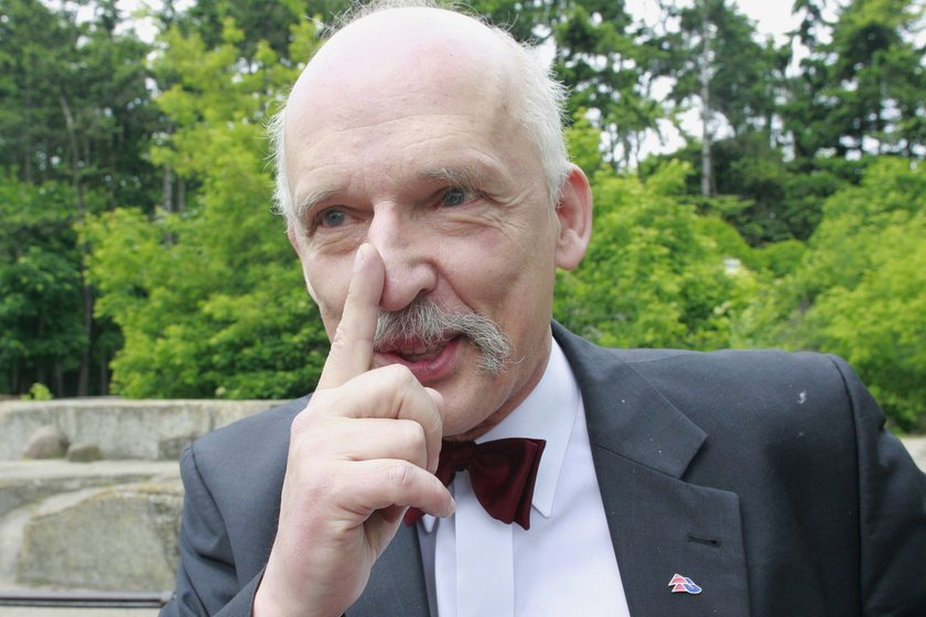 Janusz Korwin–Mikke obiecuje legalne narkotyki