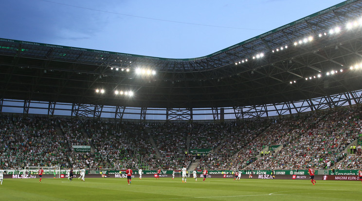 Az FTC stadionját 2014 augusztusában adták át /Fotó: Fuszek Gábor