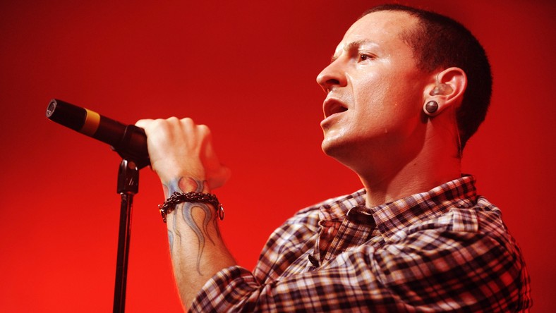 Chester Bennington / Fotó: AFP