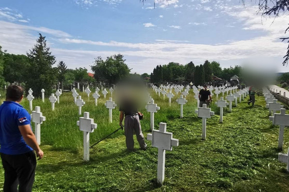 Osuđenici OZ Zaječar pomogli da se uredi francusko vojno groblje u tom gradu