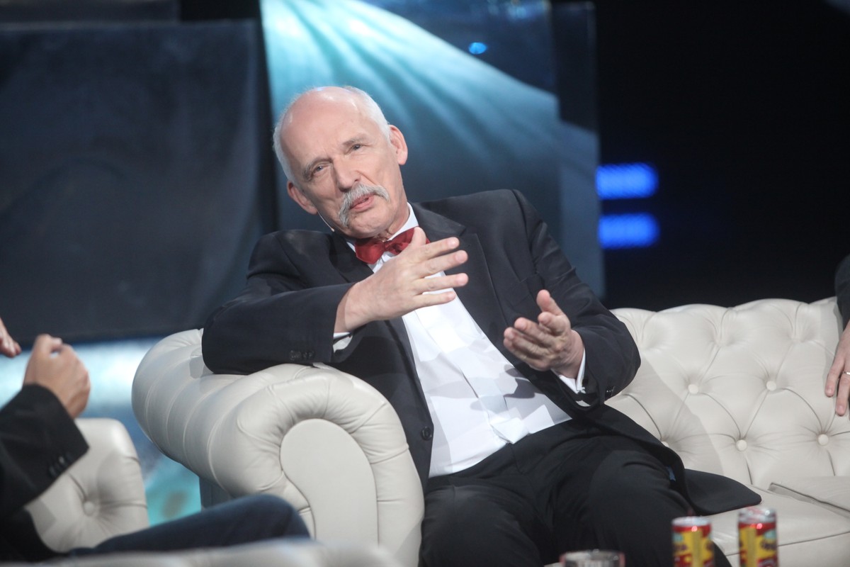 Janusz Korwin-Mikke w programie "Kuba Wojewódzki"