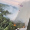 Piloti Helikopterske jedinice MUP gase požar u Deliblatskoj peščari 