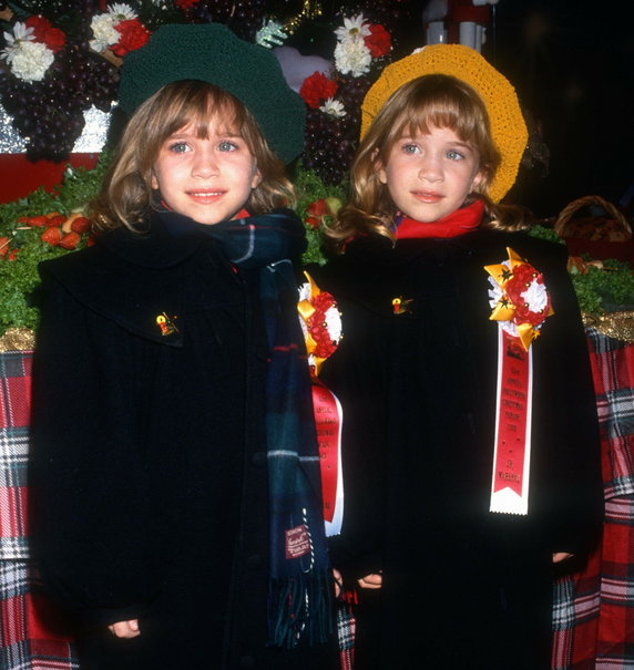 Mary-Kate i Ashley Olsen w 1993 r. 