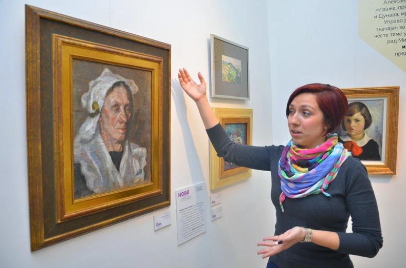 Otvorena izložba "Akvizicije" u Spomen-zbirci "Pavlje Beljanski": Ksenija Vasin
