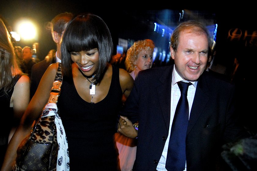 Wojciech Fibak i Naomi Campbell