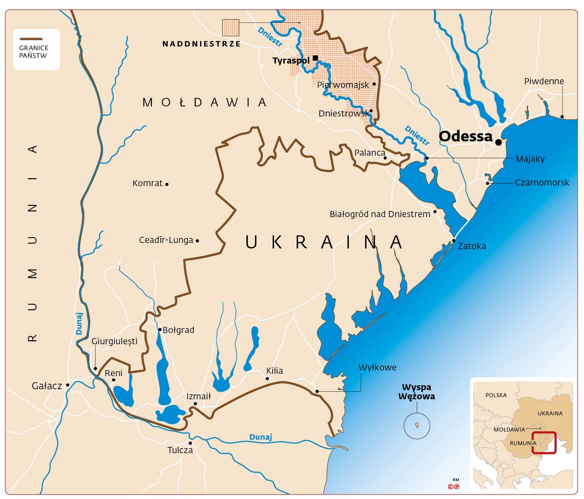 Południowa część obwodu odeskiego