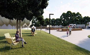 Park przy Forcie w Bronowicach zmienia się na oczach mieszkańców. Rusza czwarty etap prac
