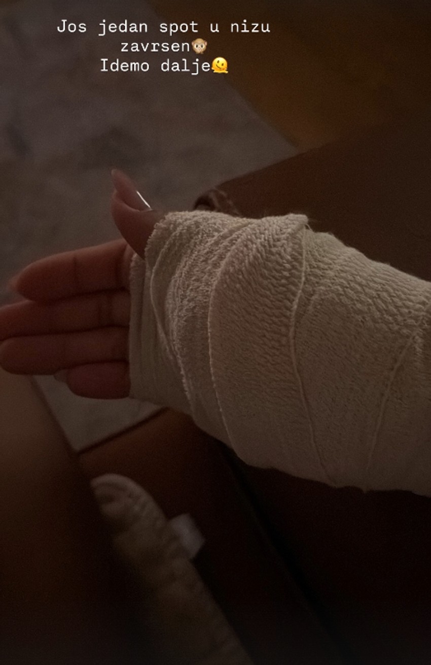 Povredila se Nadica Ademov