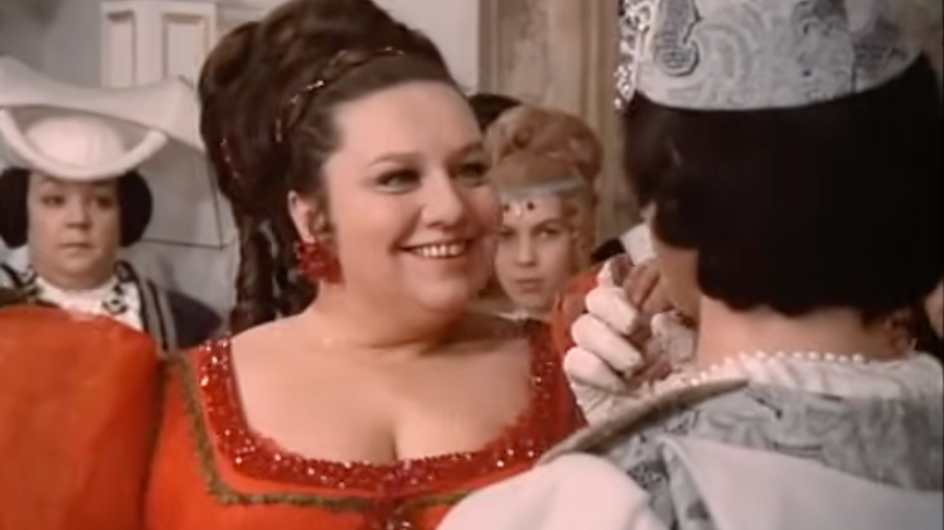 Helena Růžičková v Troch orieškoch pre Popolušku.