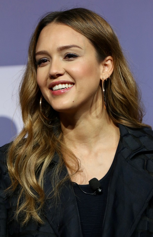 Jessica Alba na konferencji Building a Brand in a Mobile First World