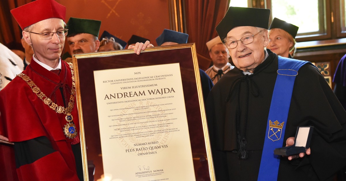 Kto Był Organizatorem Obiadów Czwartkowych Andrzej Wajda uhonorowany złotym medalem przez Uniwersytet Jagielloński