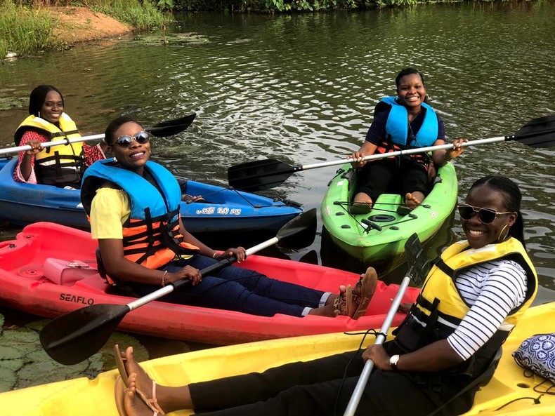 Kayaking
