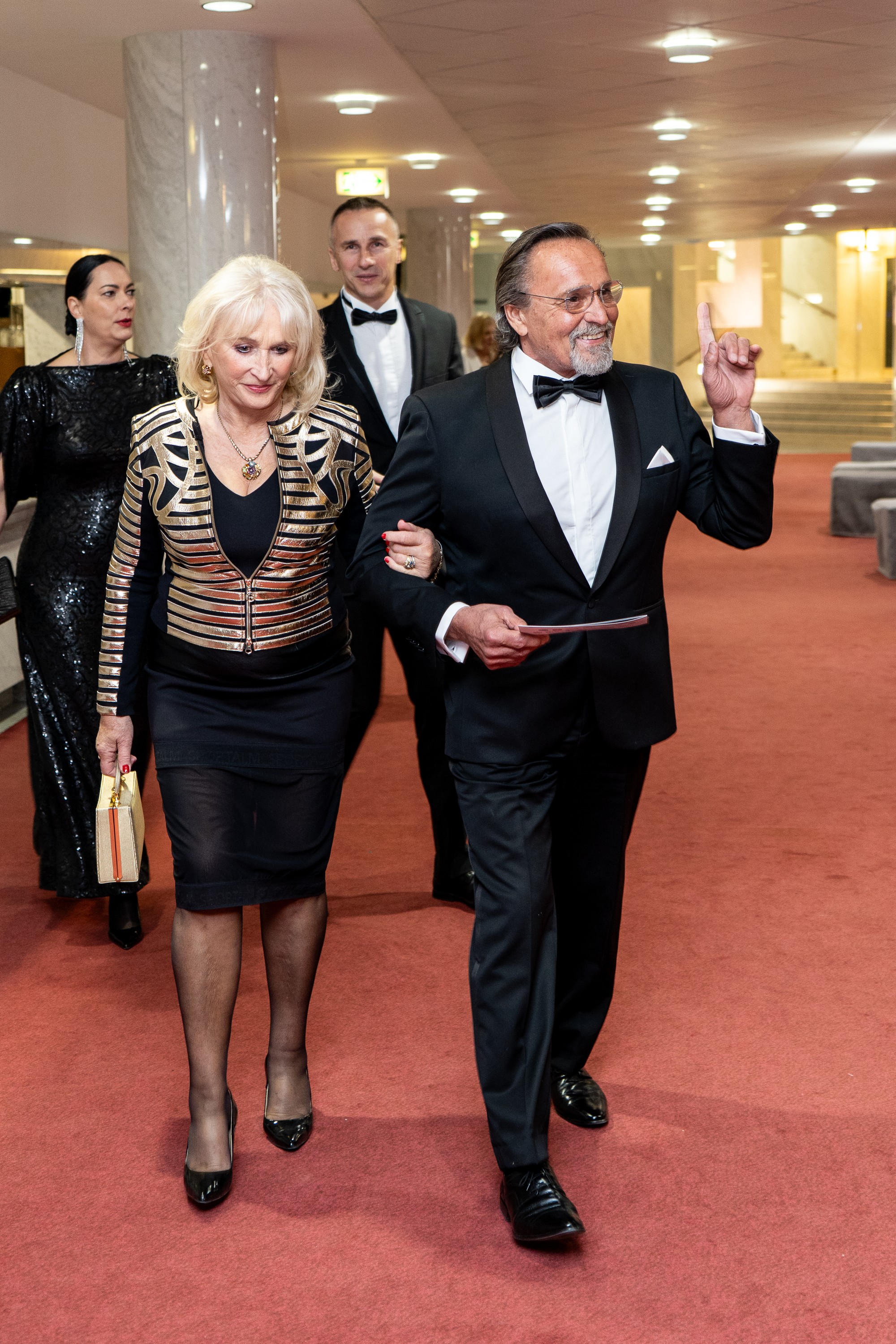 Krištáľové krídlo 2025: Jozef Vajda s manželkou